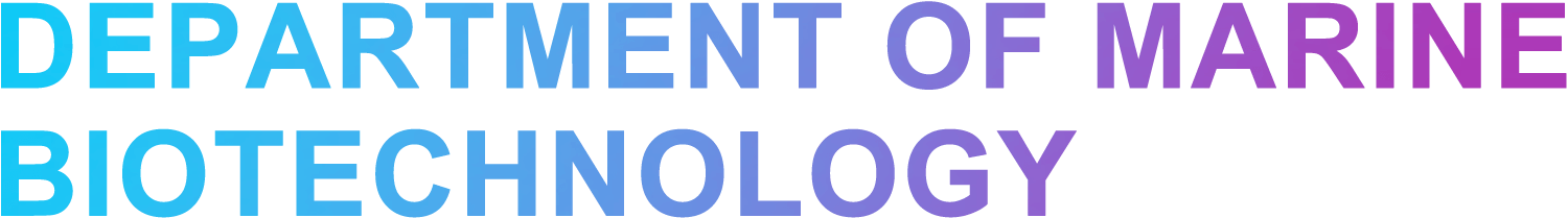 Department of Marine Biotechnology